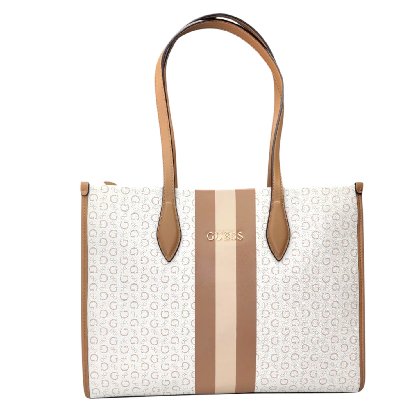 Guess Tote BAG Beige franjas