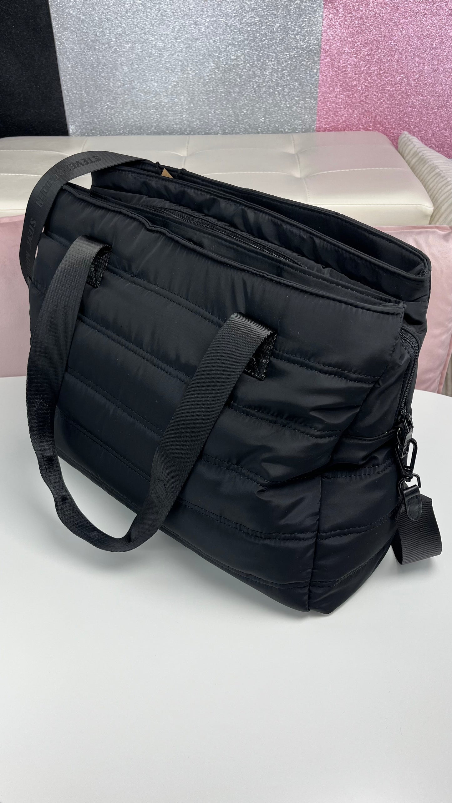 Steve Madden Weekener Large Black