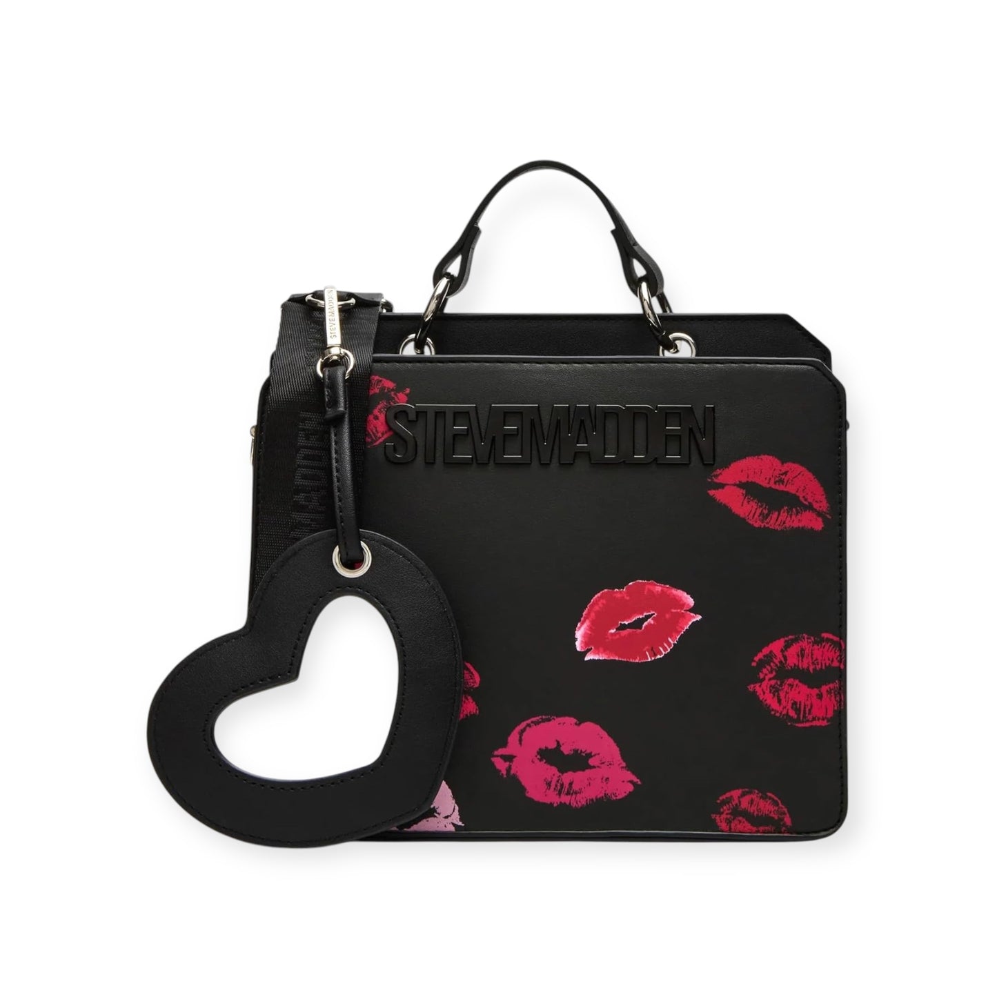Steve Madden Crossbody Kisses Black