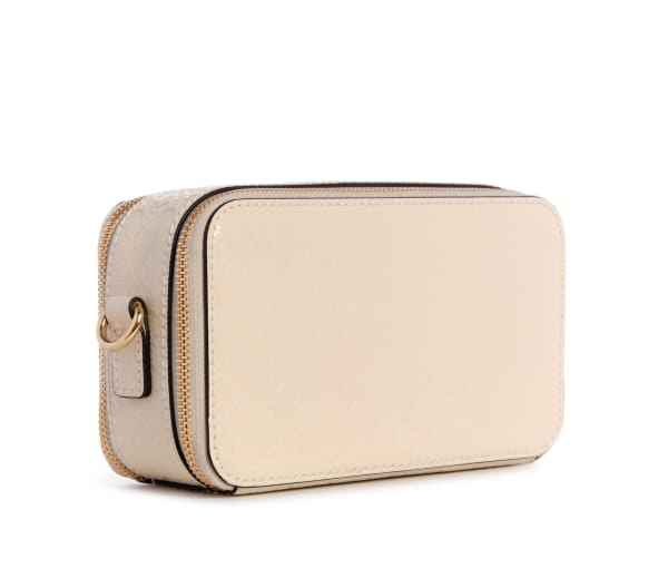 Guess Crossbody Doble ZIP Beige