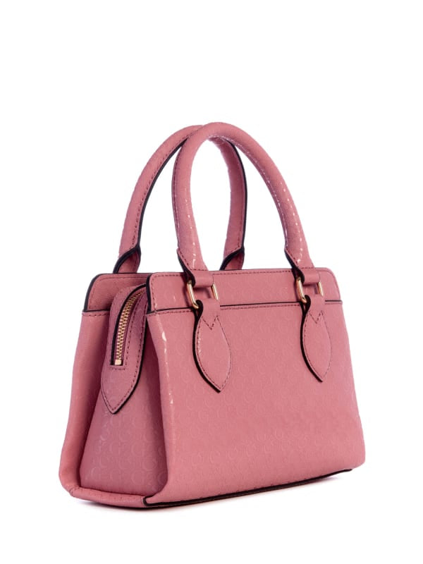 Guess Satchel Heart Rosa