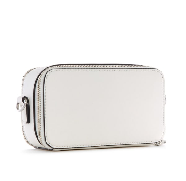 Guess Crossbody Doble ZIP Blanco