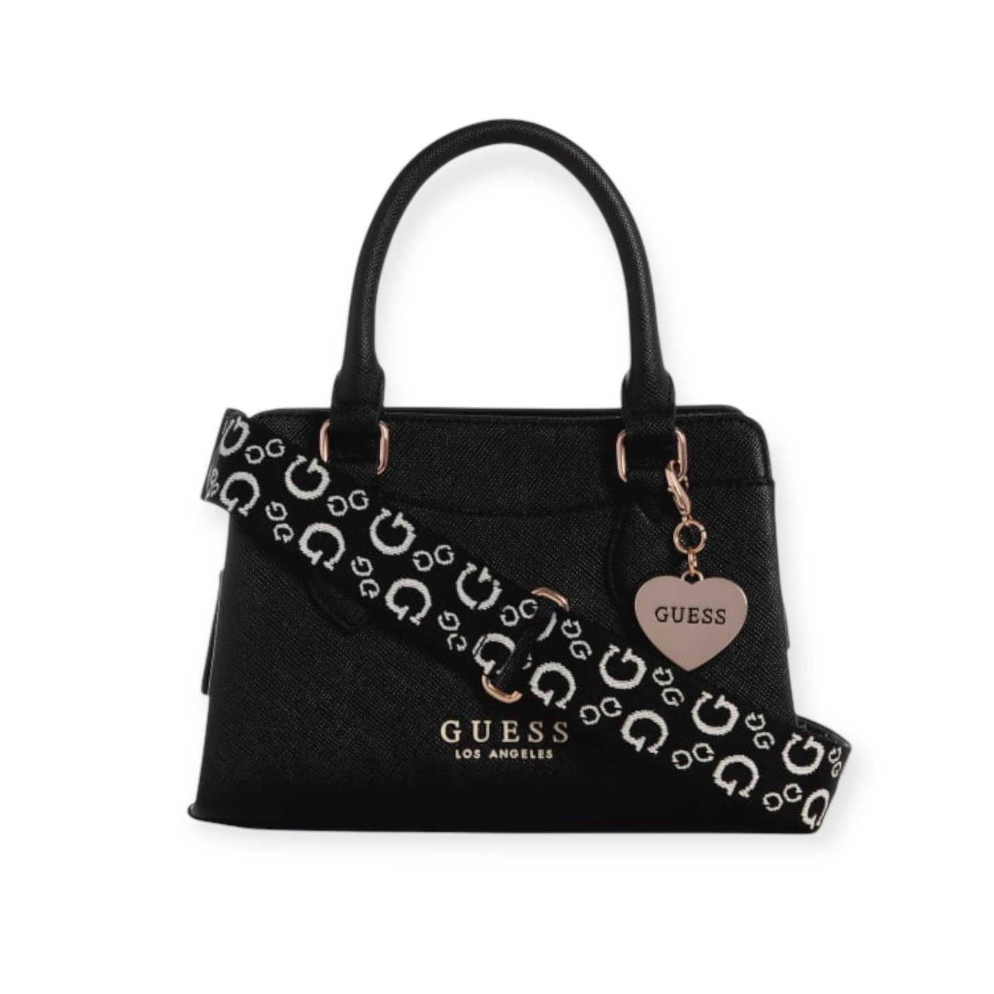 Guess Satchel Heart Black