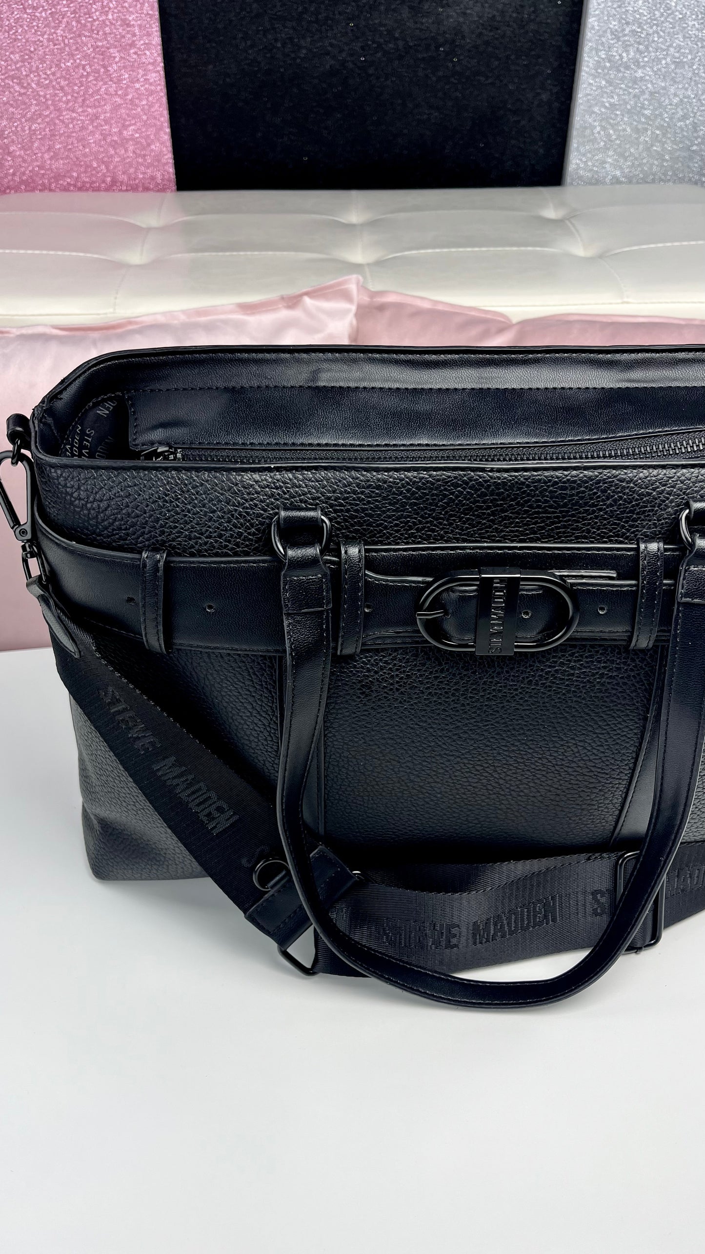 Steve Madden Tote Bage BLACK