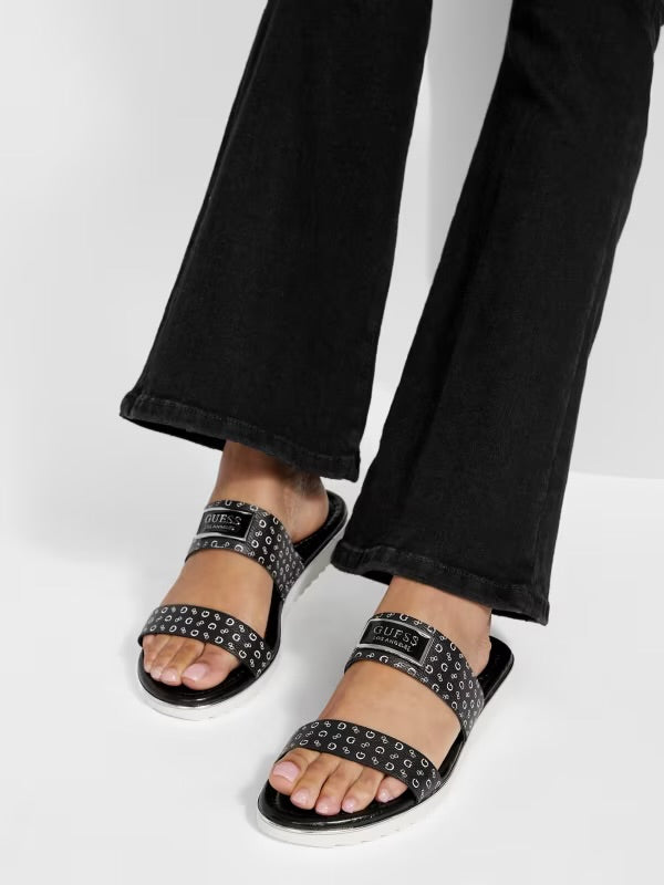 Guess Sandalia Negra Keily