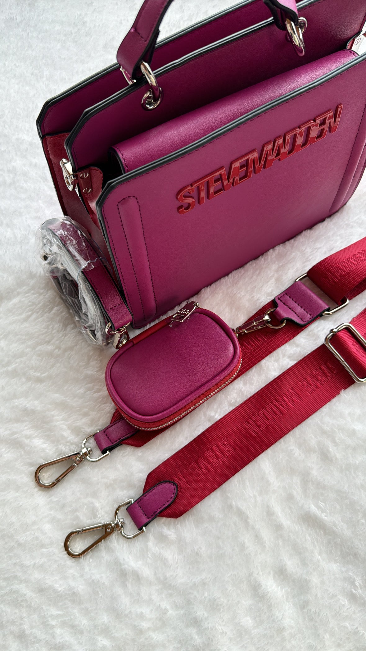 Steve Madden Crossbody RedPink