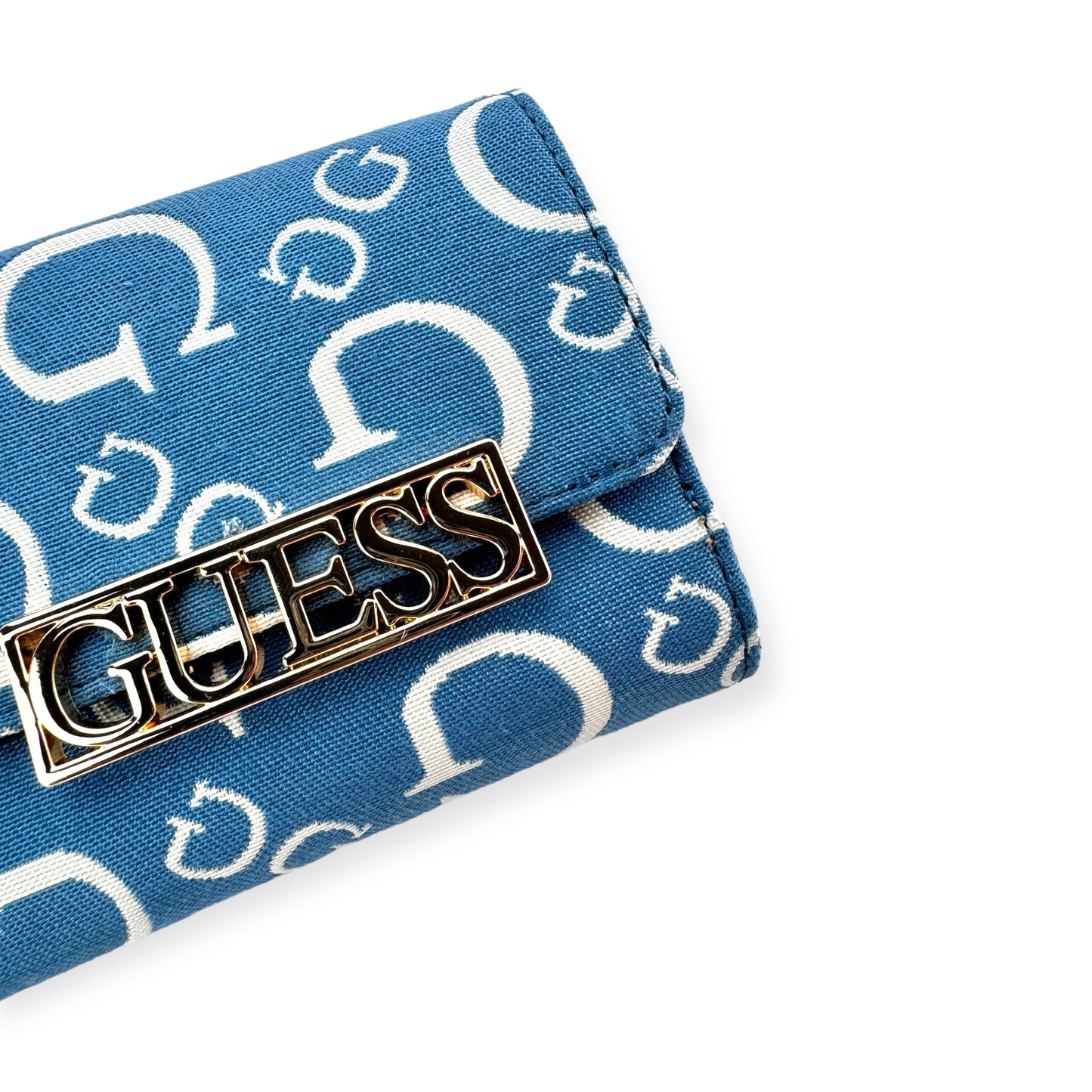 Guess Billetera azul denim