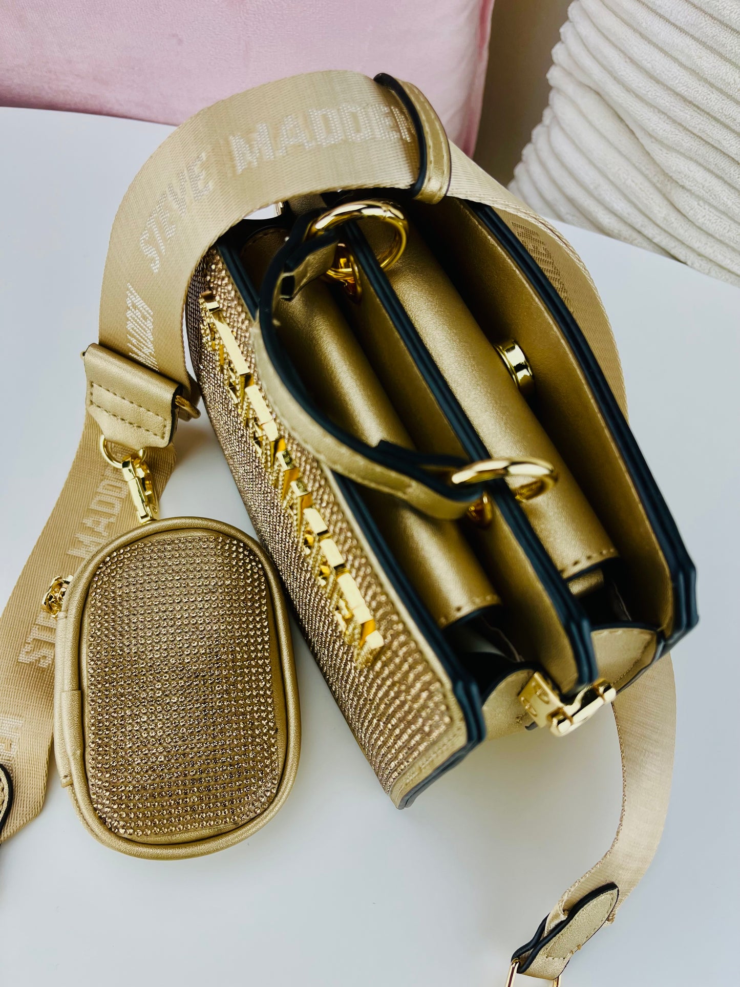 Steve Madden Crossbody GOLD Gritz