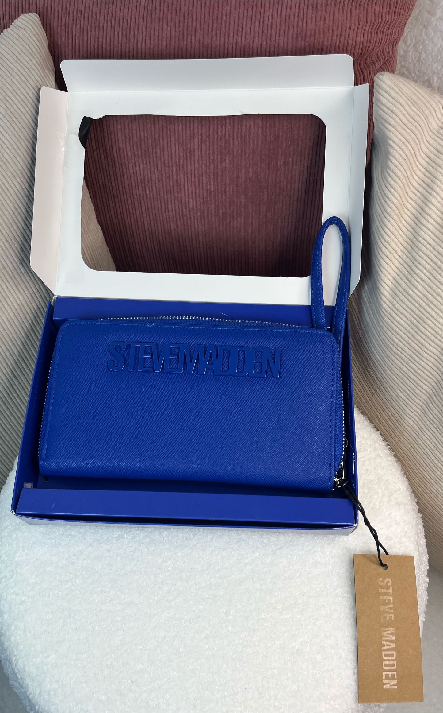 Steve Madden Billetera - Passport Blue