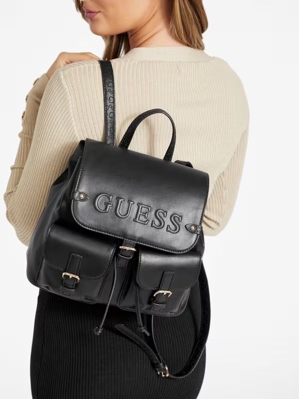 Guess Mochila Negra Iridessa
