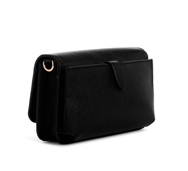 Guess Crossbody - Billetera negra
