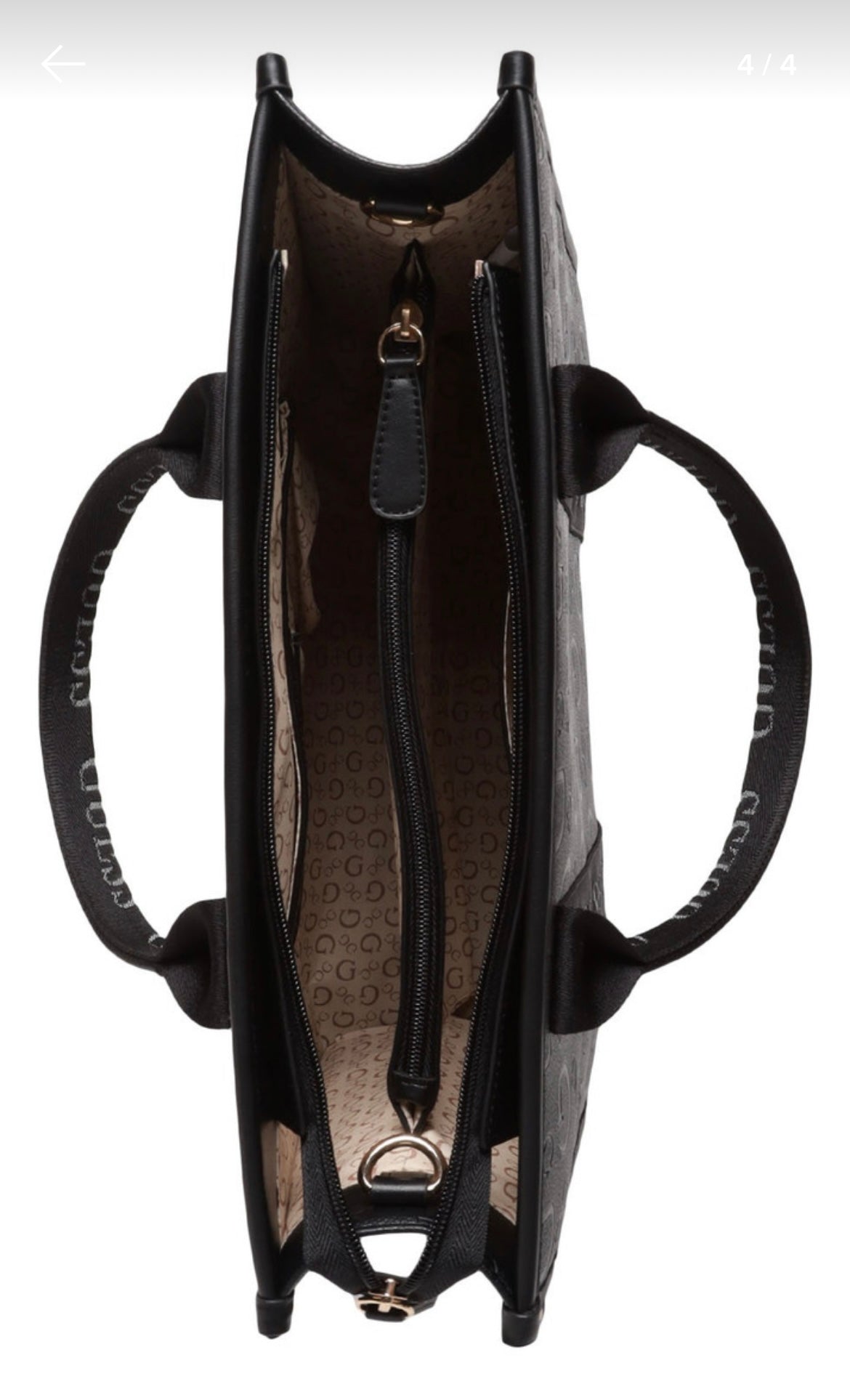 Guess Tote BAG Negro & Crossbody