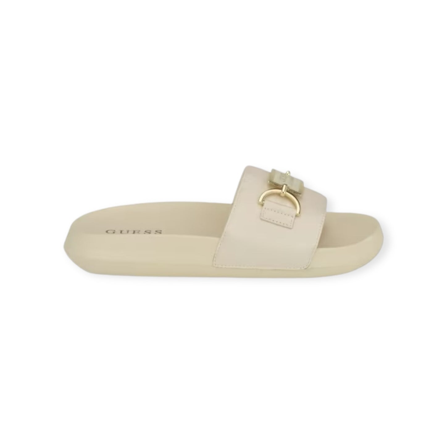 Guess Sandalia Cream Satin