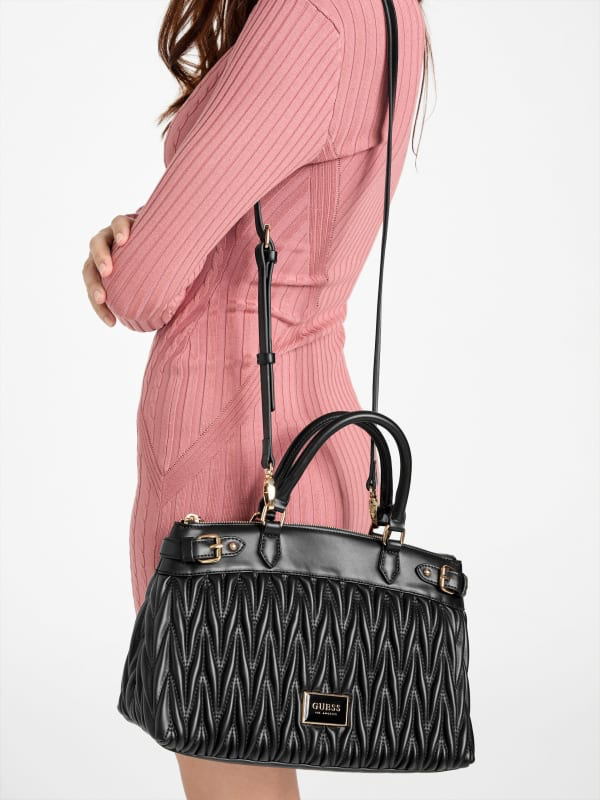 Guess Satchel Fluer Stone