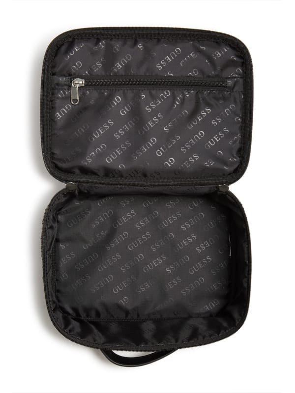 Guess Cosmetiquera Glitz Negra