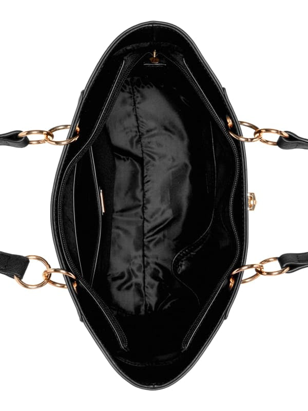 Guess Tote negro Candado