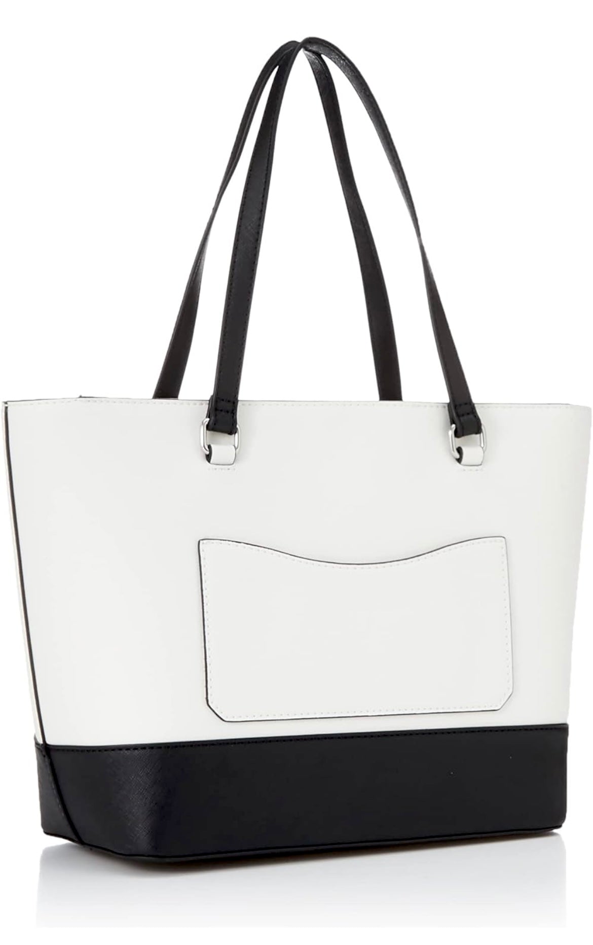 Guess Tote BAG Médium Blanco-Negro