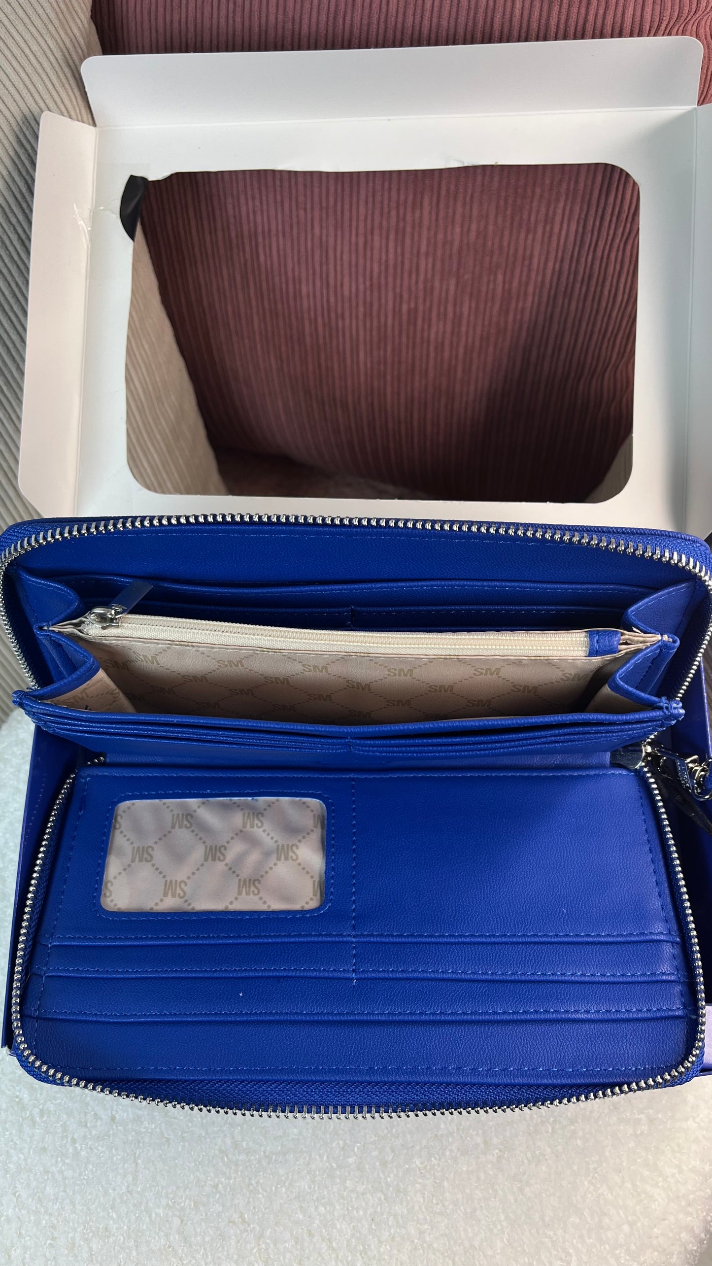 Steve Madden Billetera - Passport Blue