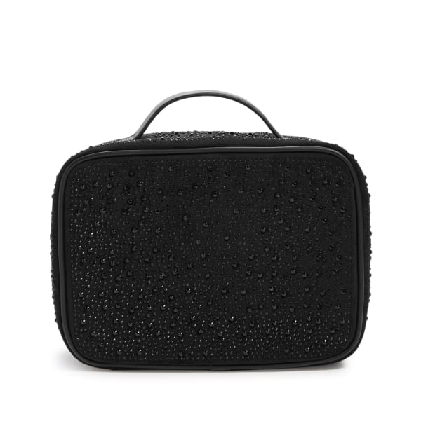 Guess Cosmetiquera Glitz Negra