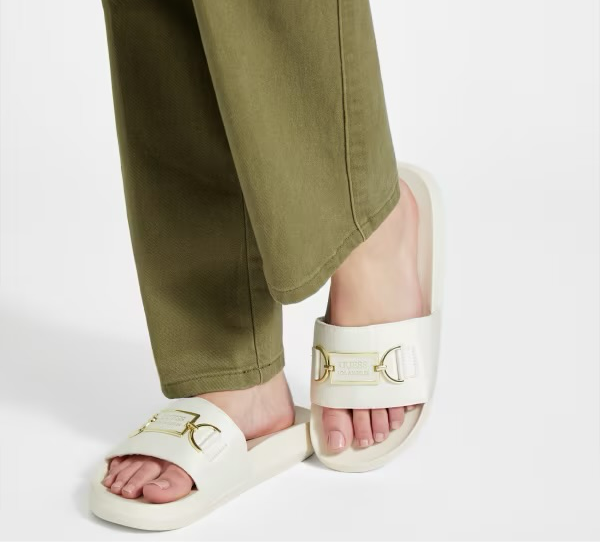 Guess Sandalia Cream Satin