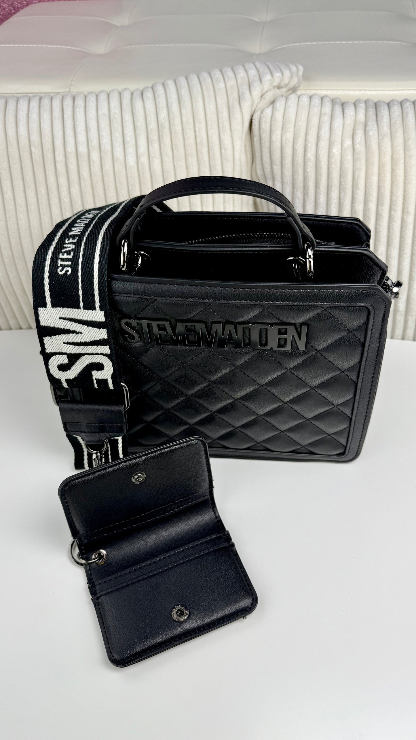 Steve Madden Crossbody Evelyn Black WT