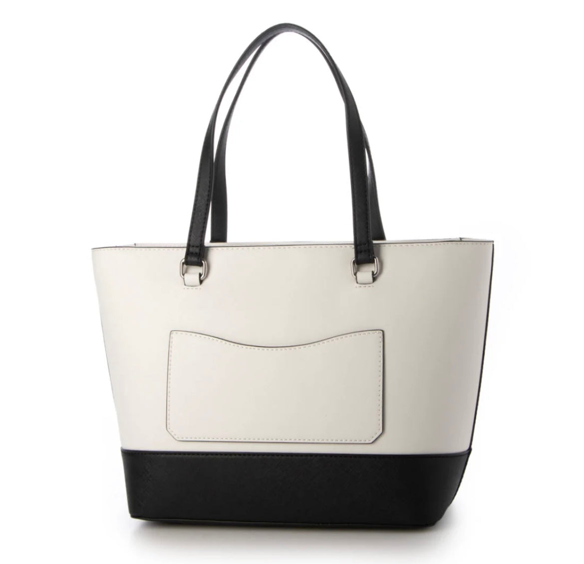 Guess Tote BAG Médium Blanco-Negro
