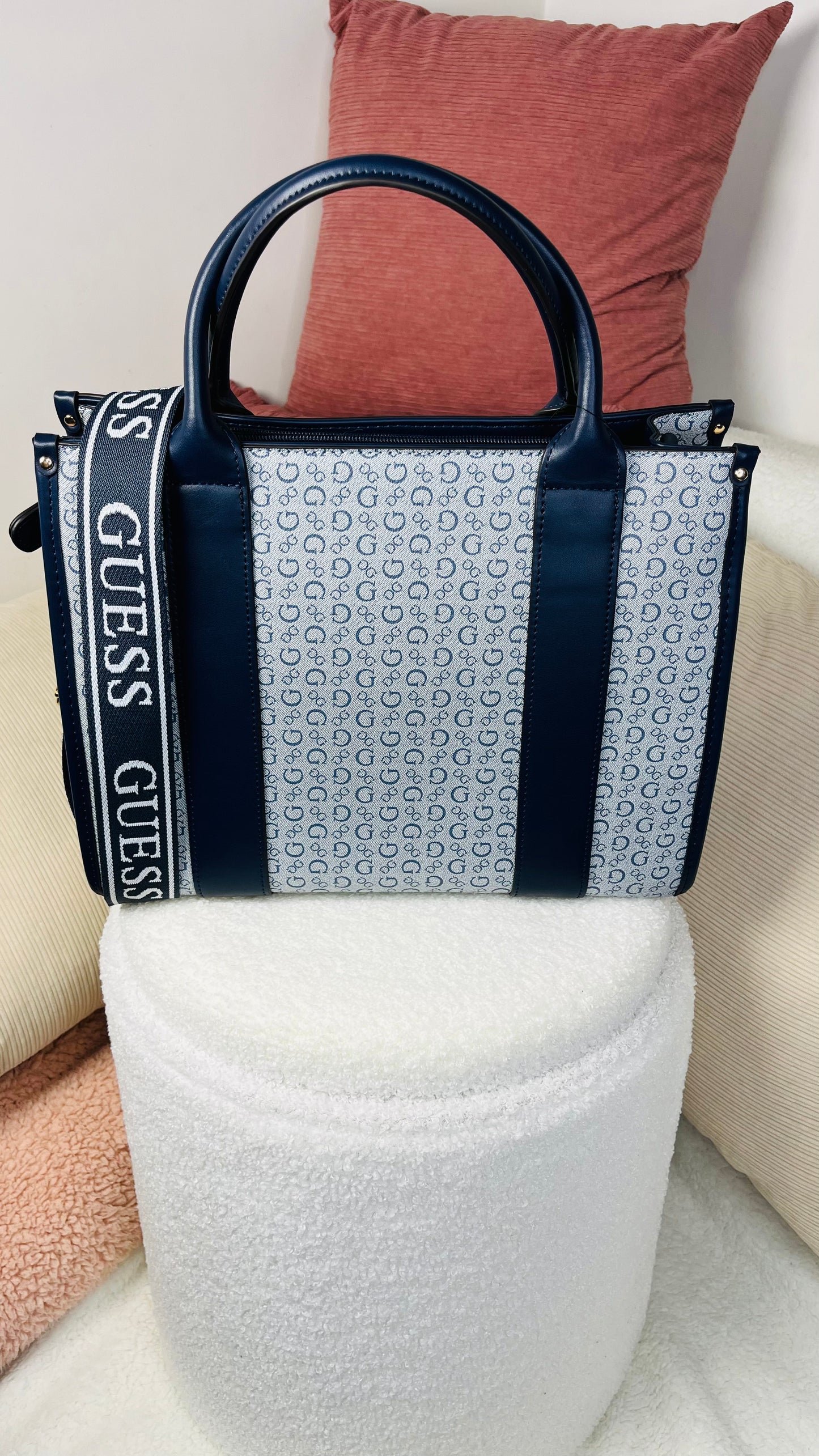 Guess Tote - Crossbody Mediano Blue
