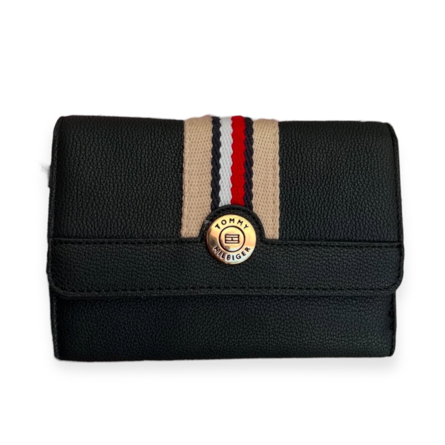 Tommy Hilfiger Billetera Tri Negra