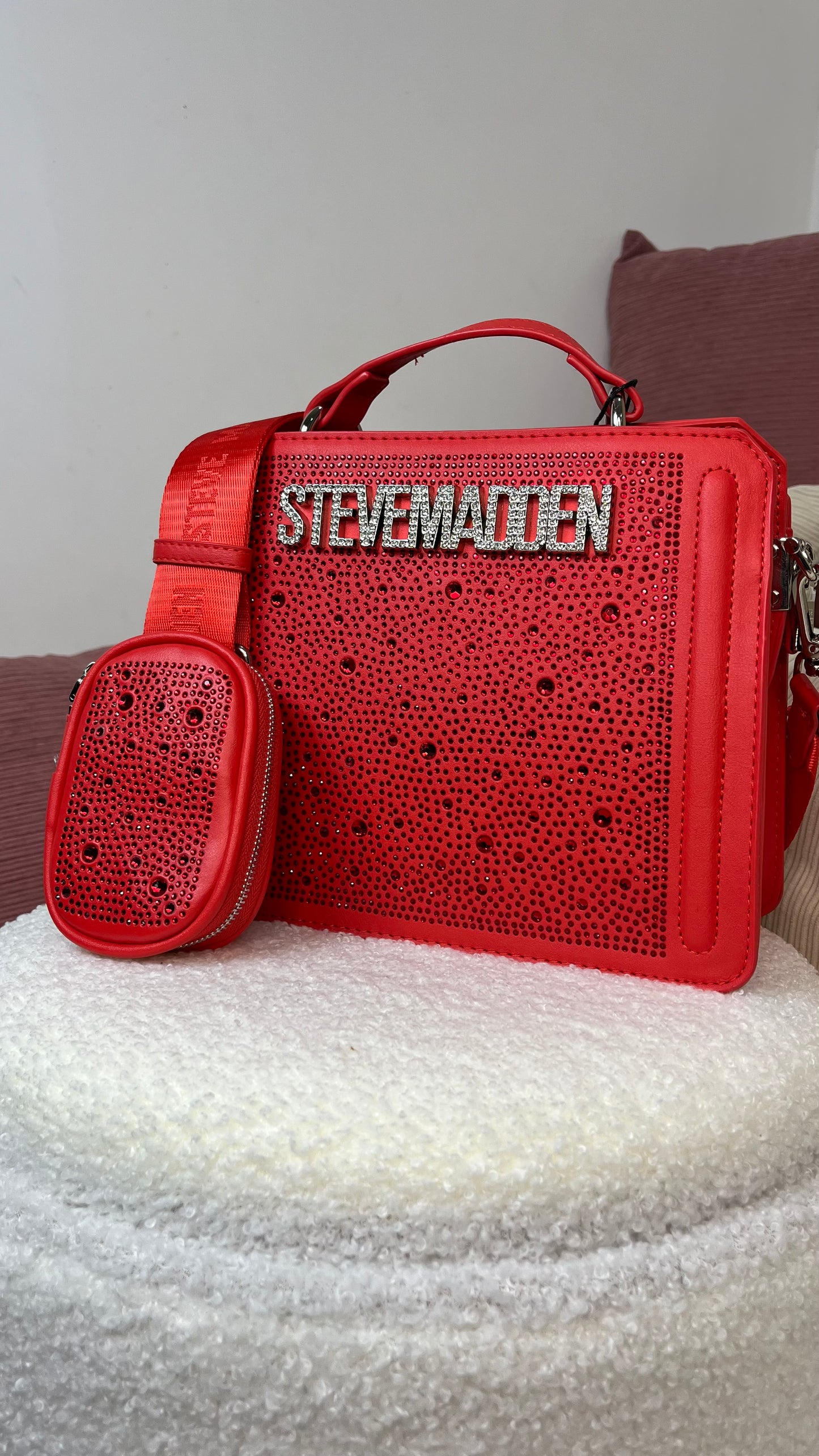 Steve Madden Crossbody Red Gritz