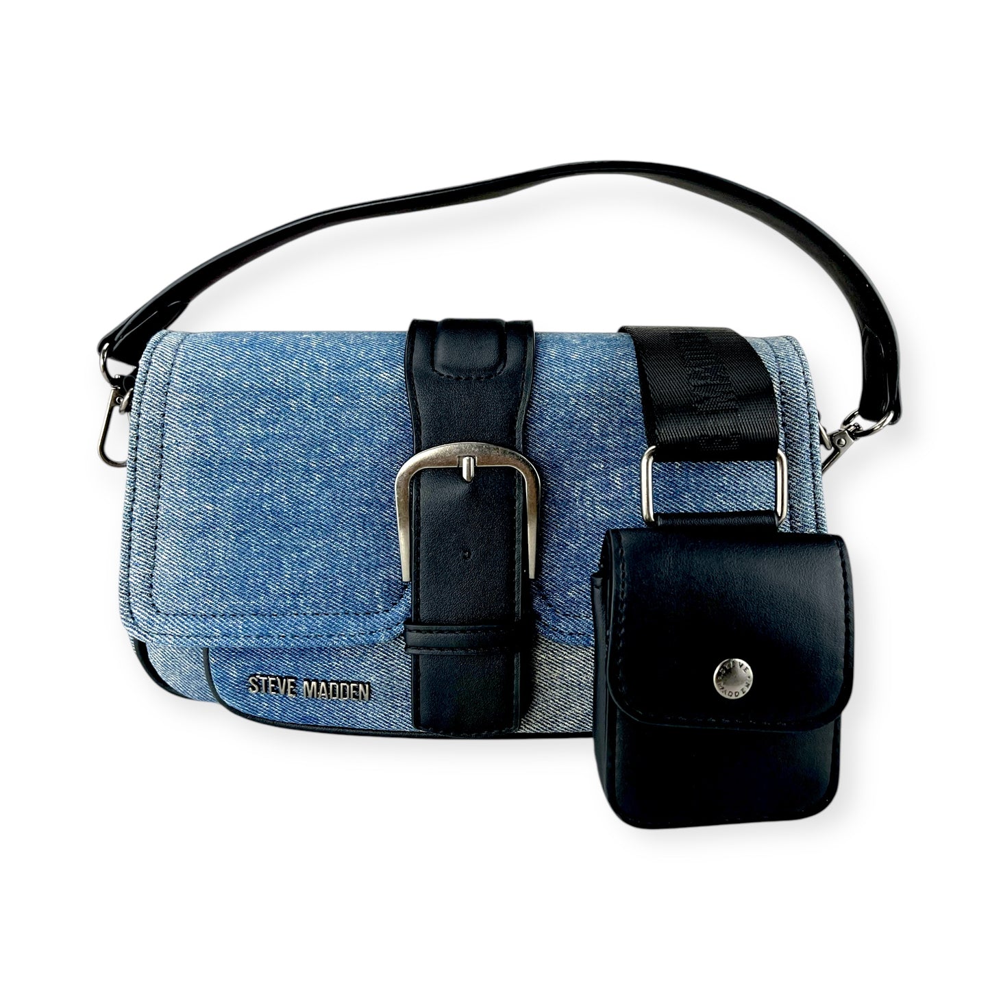 Steve Madden Crossbody Denim black
