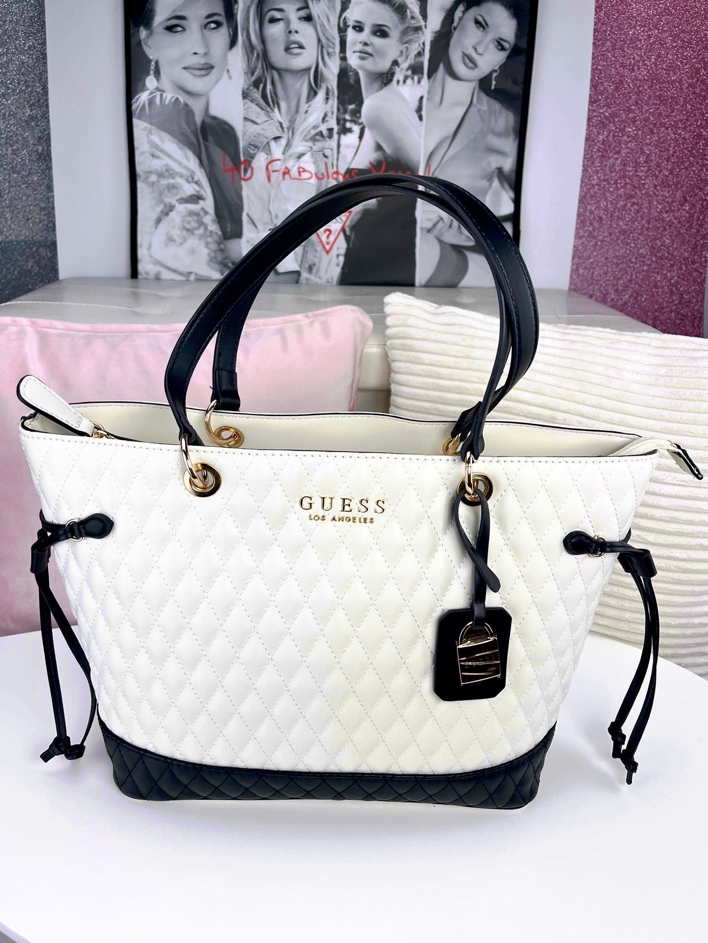 Guess Tote BAG Blanco