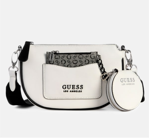 Guess Espoir Crossbody Blanco
