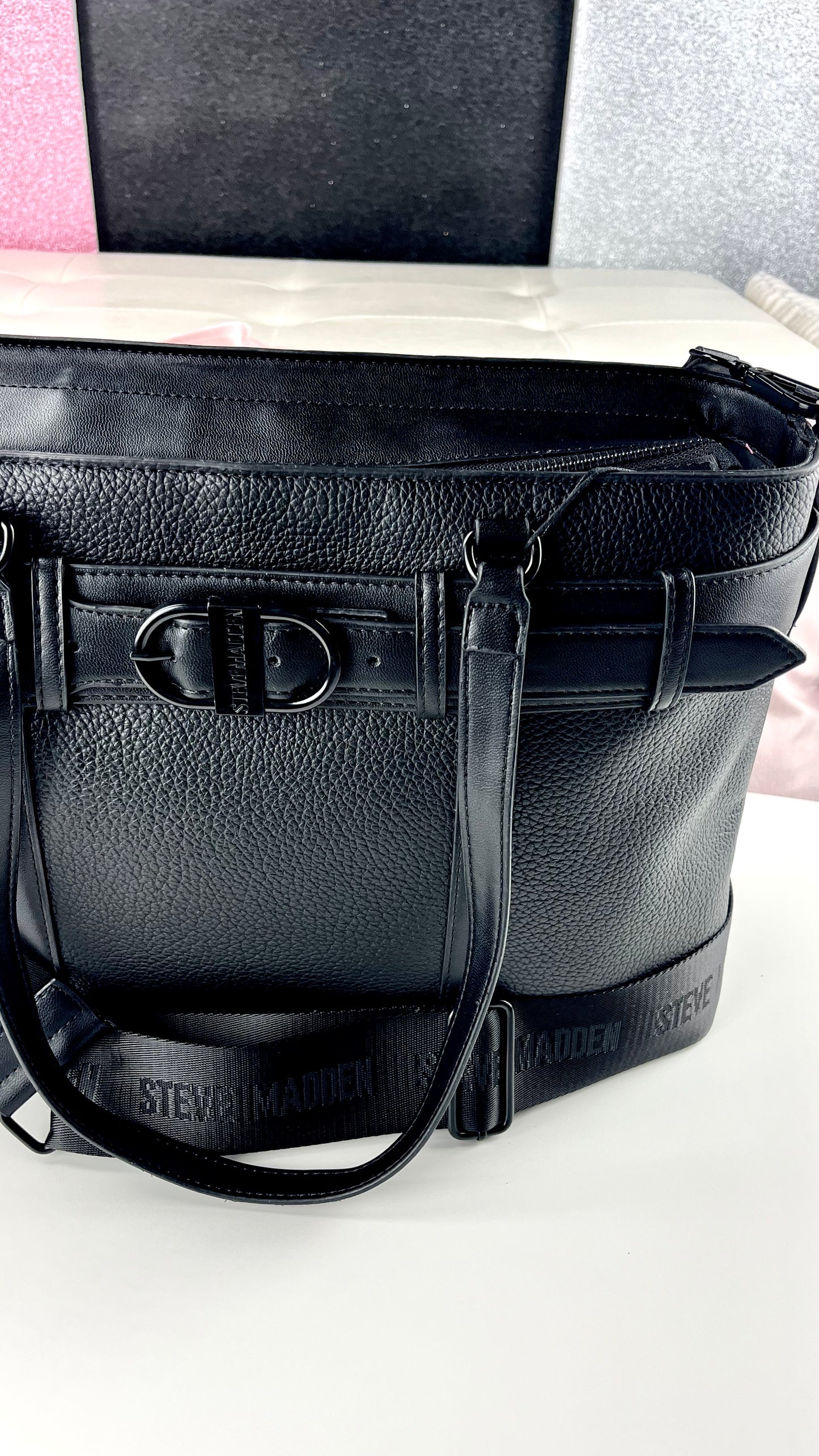 Steve Madden Tote Bage BLACK