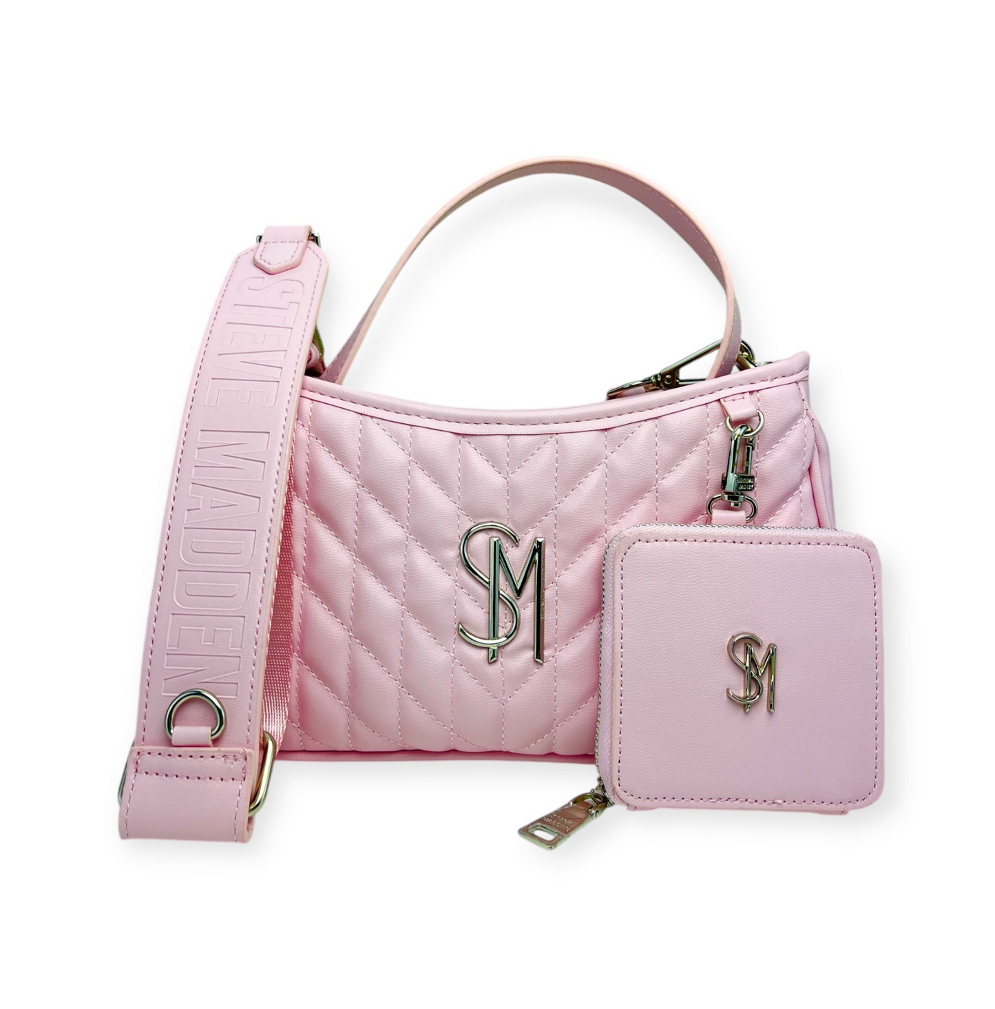 Steve Madden Crossbody y Hombro SM Rosa