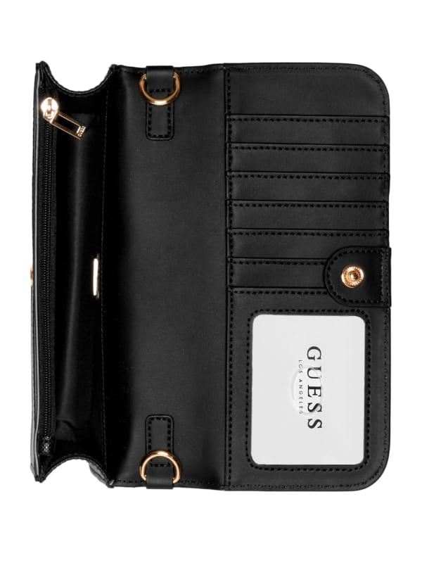 Guess Crossbody - Billetera negra