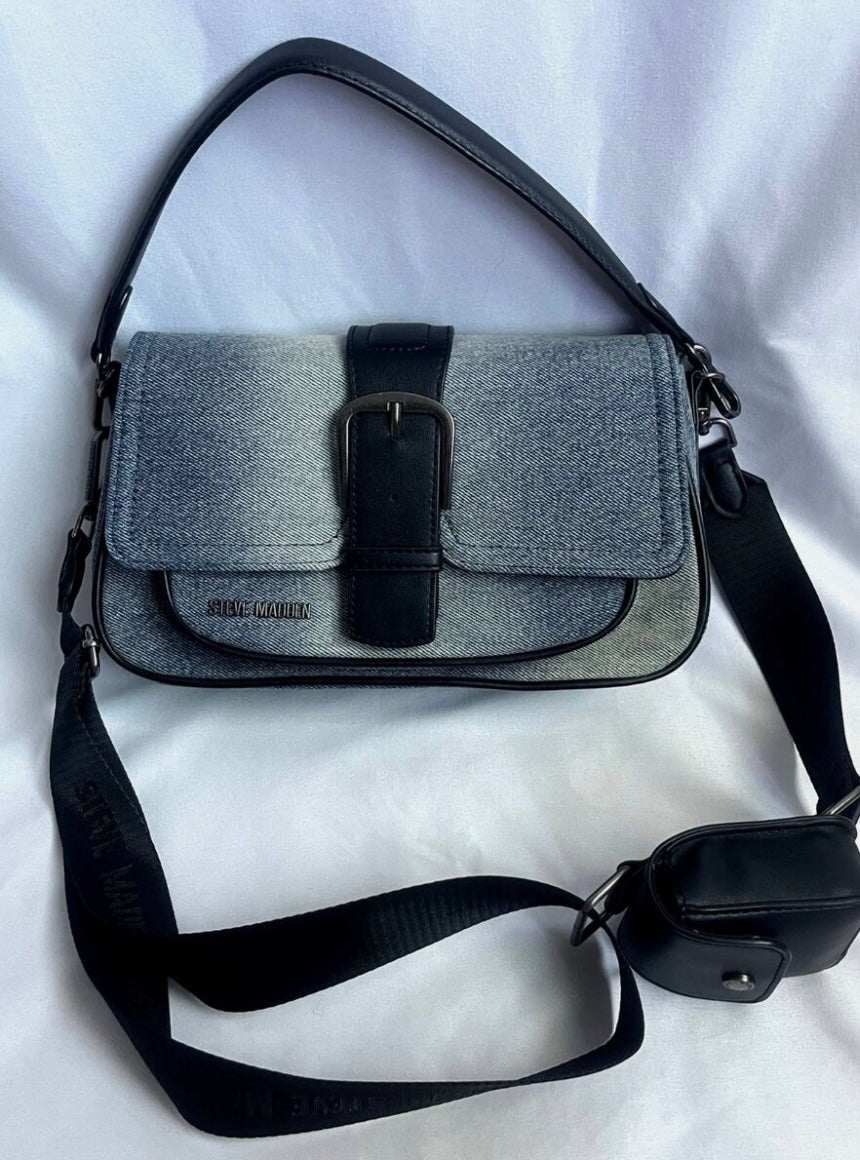 Steve Madden Crossbody Denim black