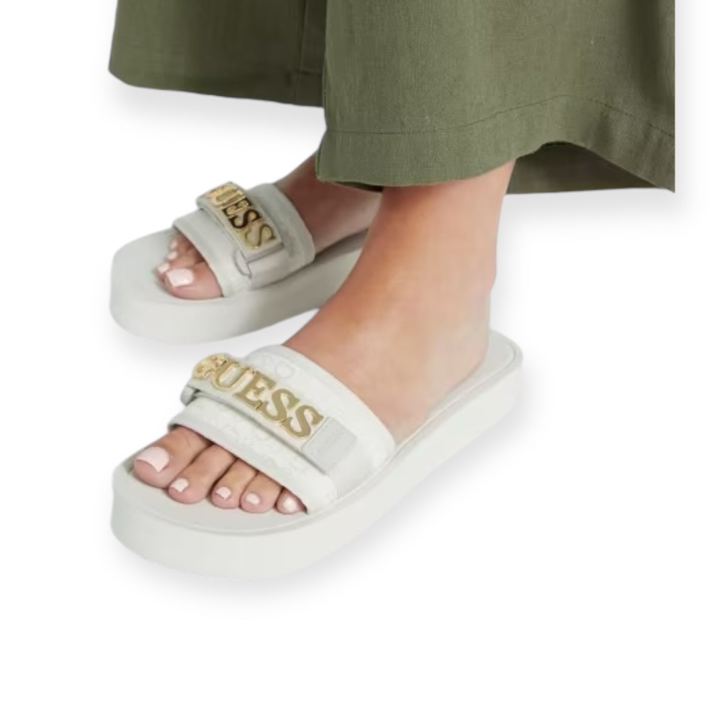 Guess Sandalia Beige Peers