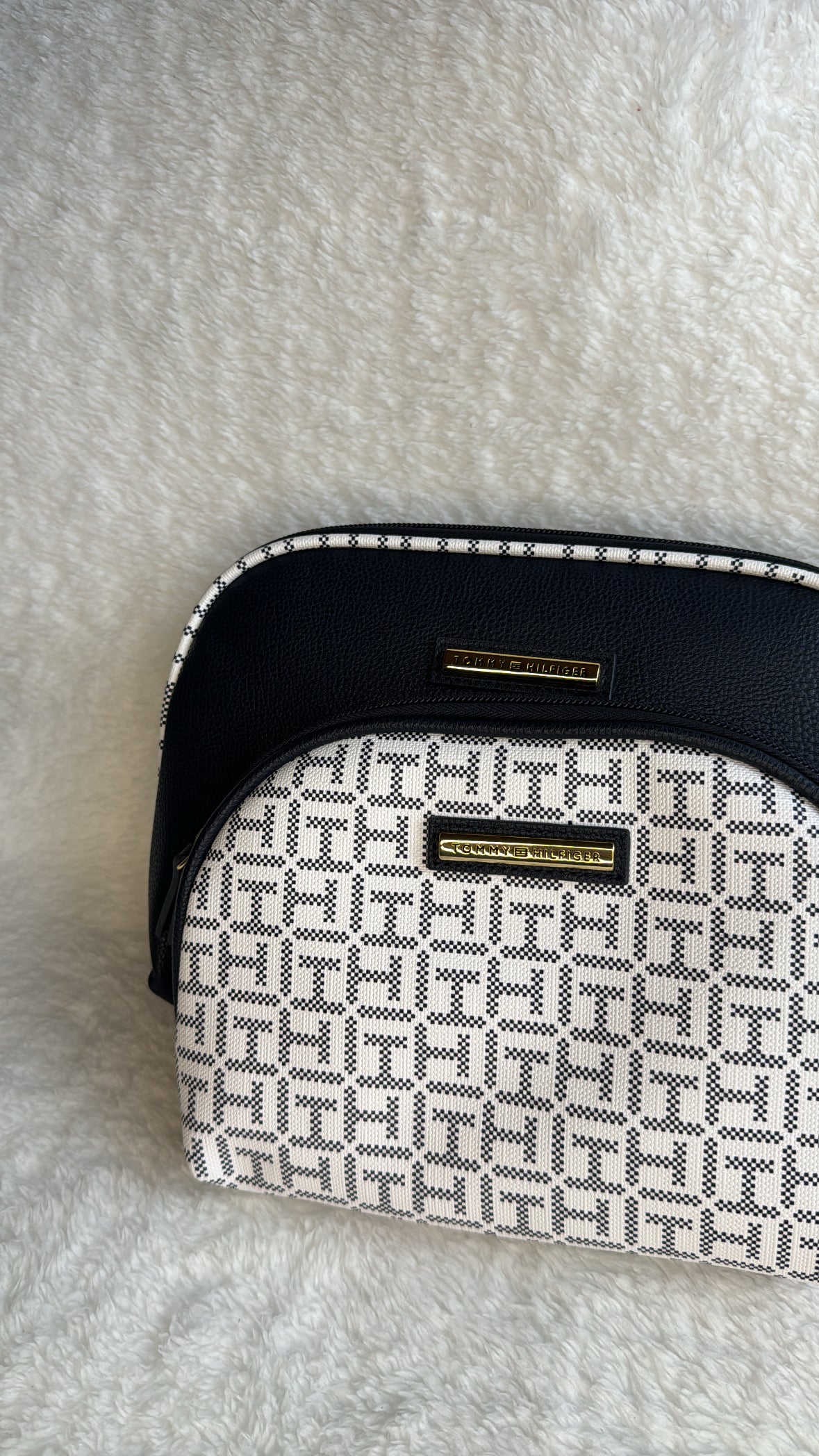 Tommy Hilfiger Cosmetiquera azul/blanco