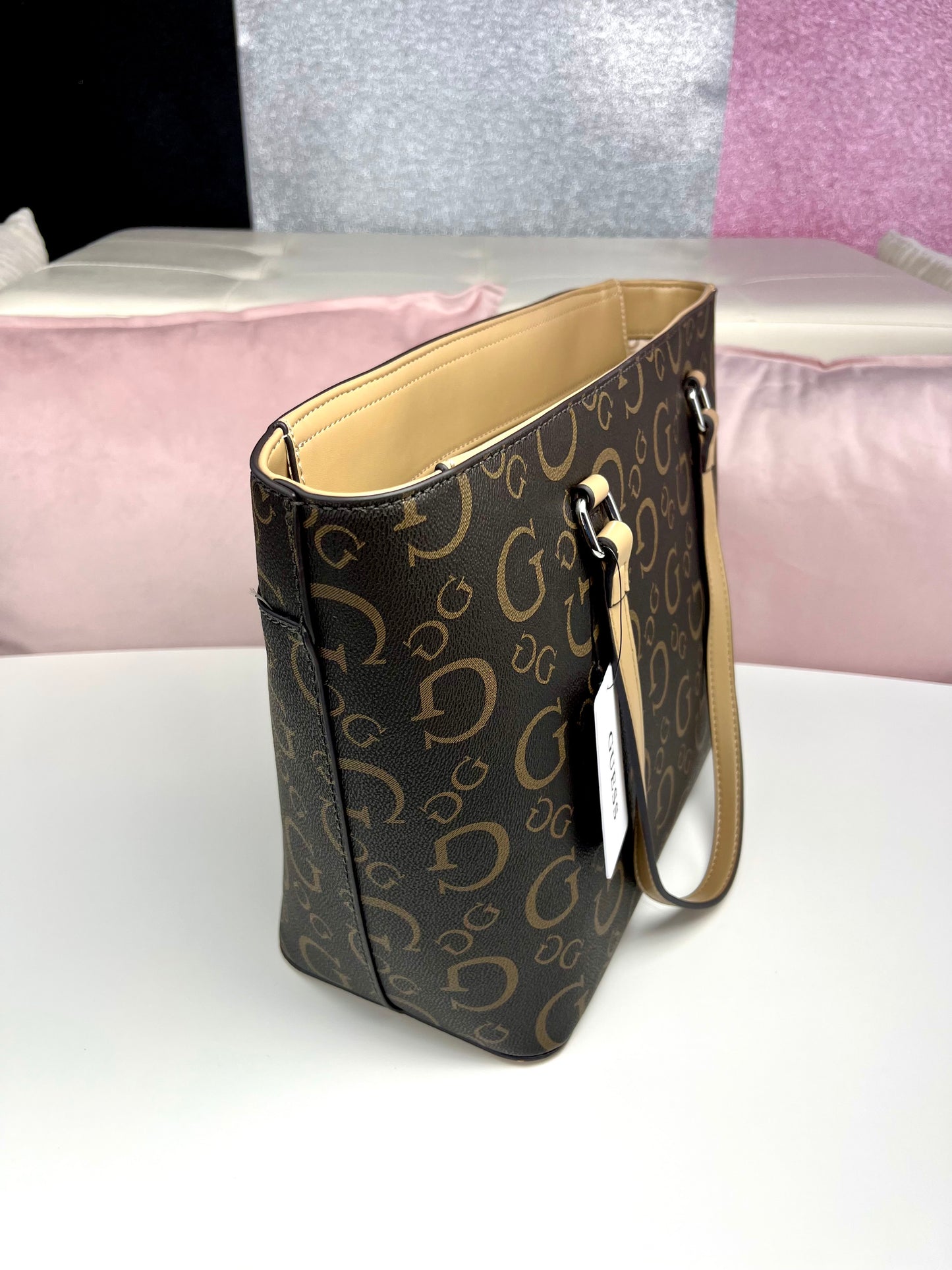 Guess Tote BAG Café - Gold