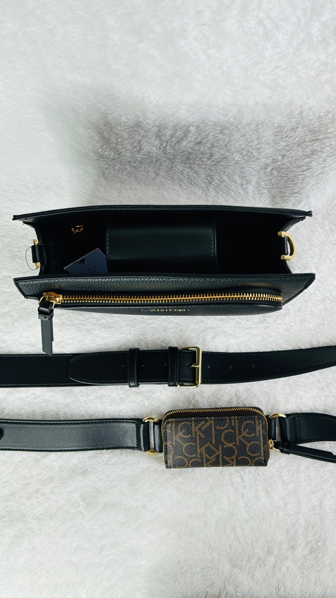 Calvin Klein Crossbody Negra
