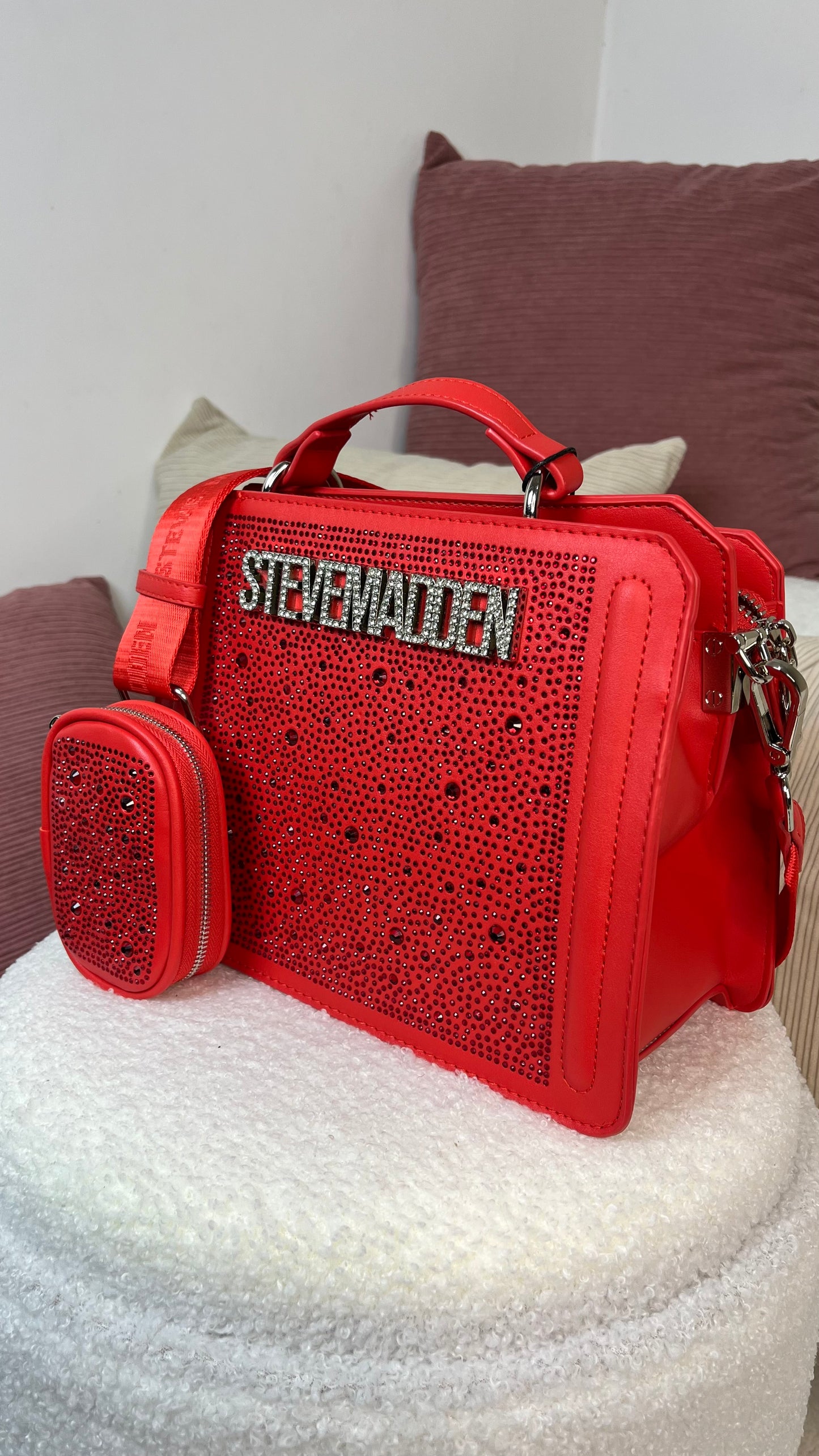 Steve Madden Crossbody Red Gritz