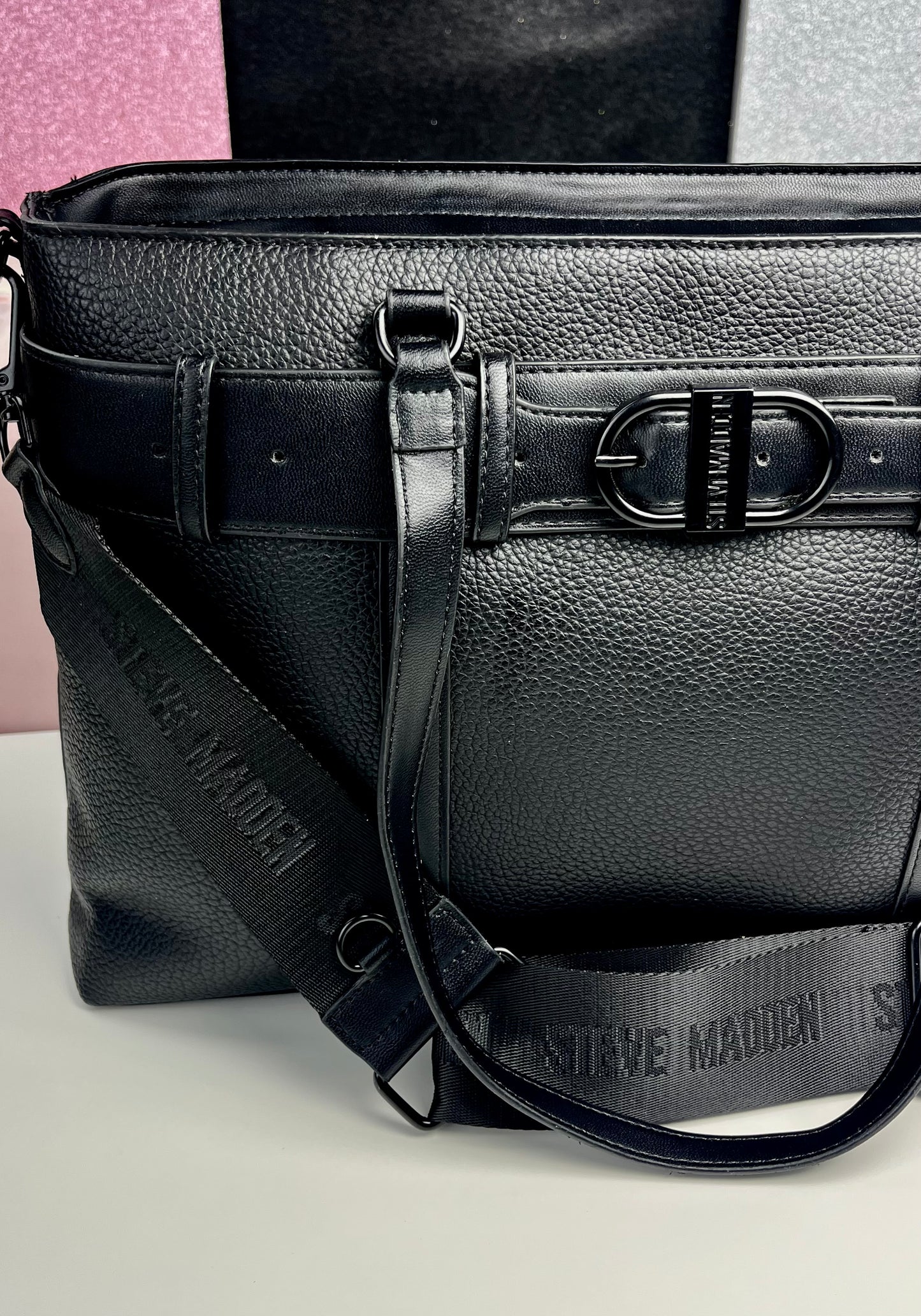 Steve Madden Tote Bage BLACK