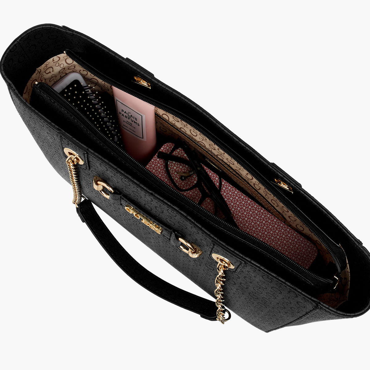 Guess Tote BAG Negro Insignia