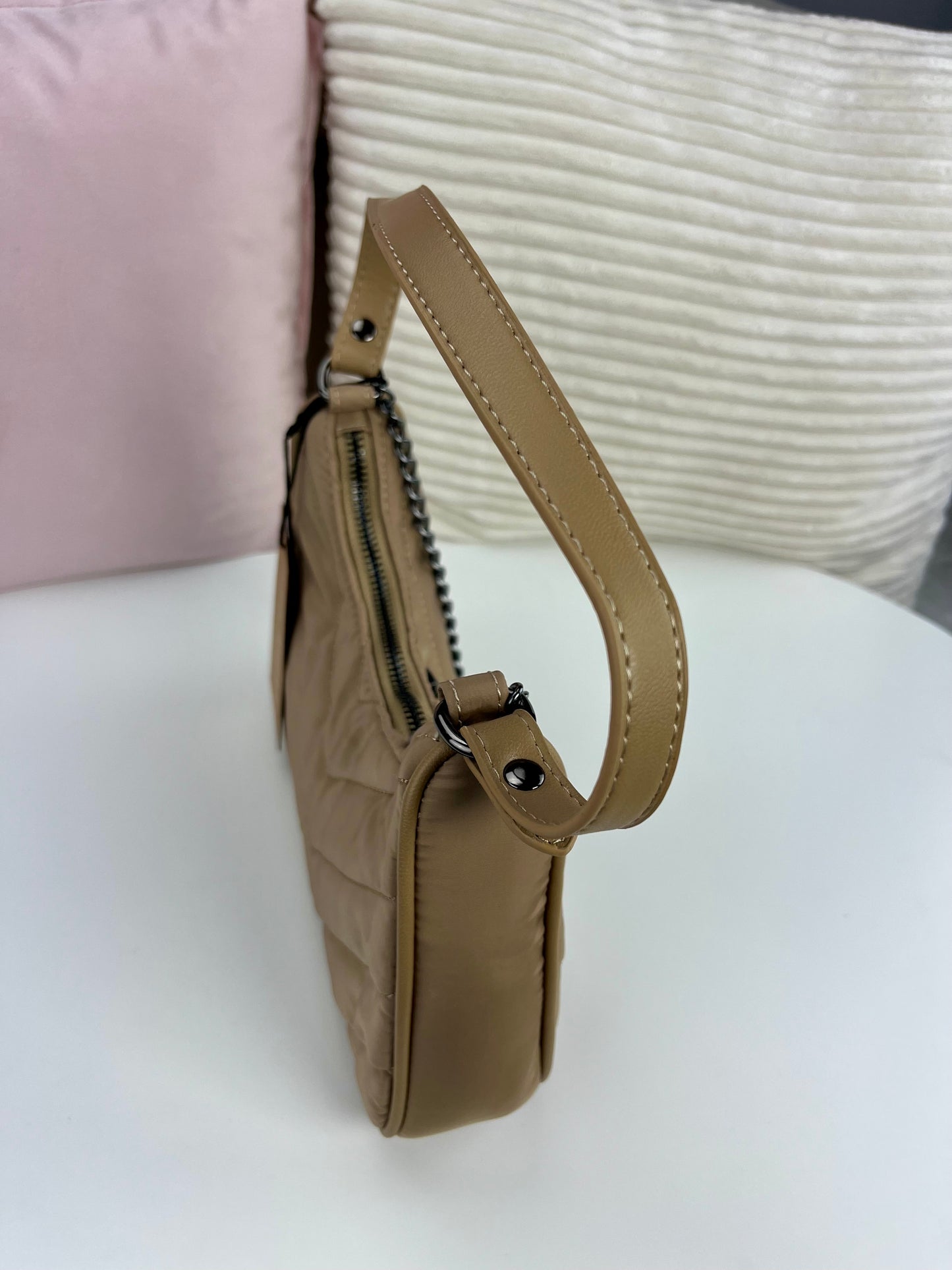Steve Madden Bolso Mano - Hombro Café claro