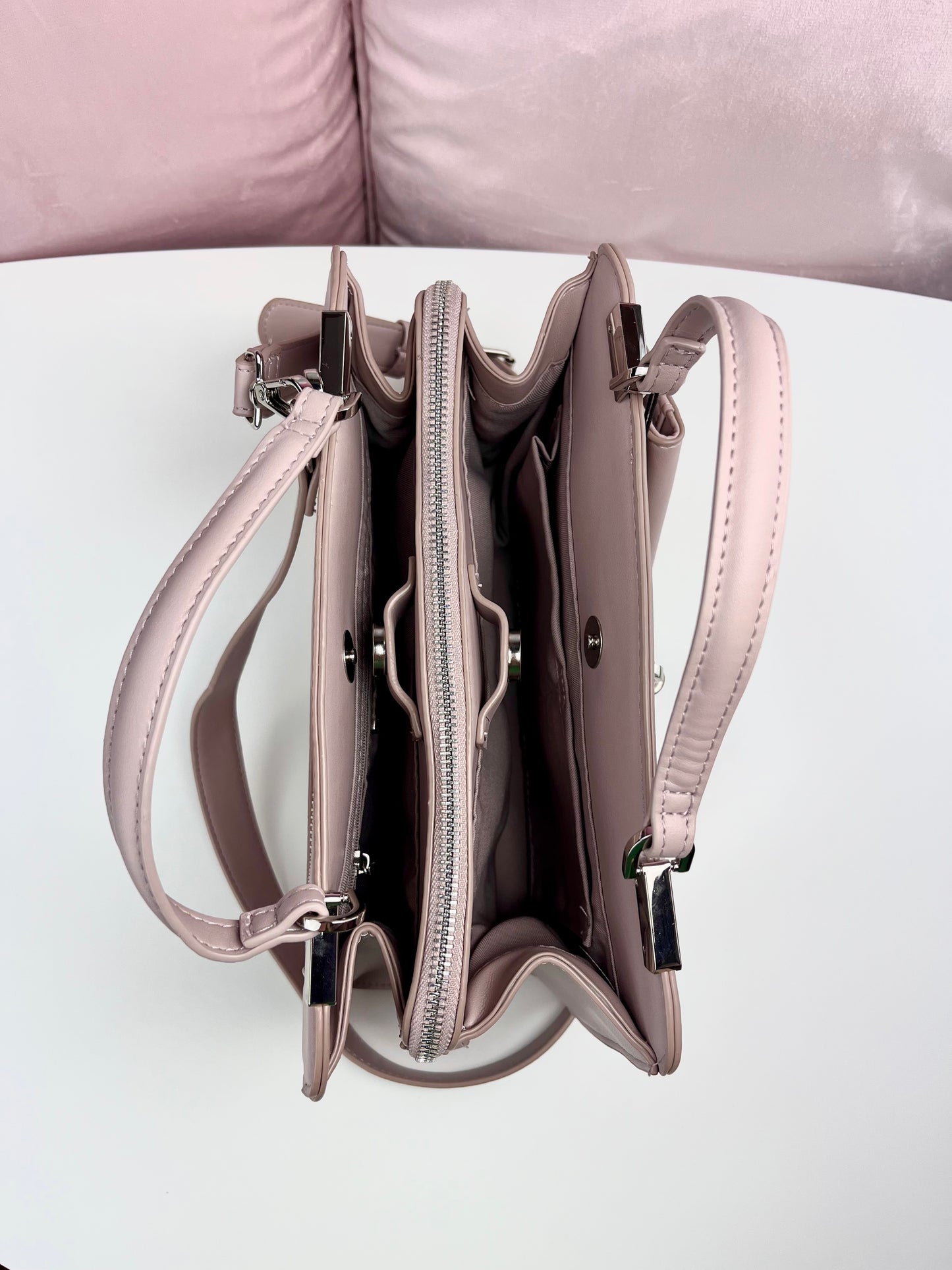 Steve Madden Satchel - Wallet Rosa Suave