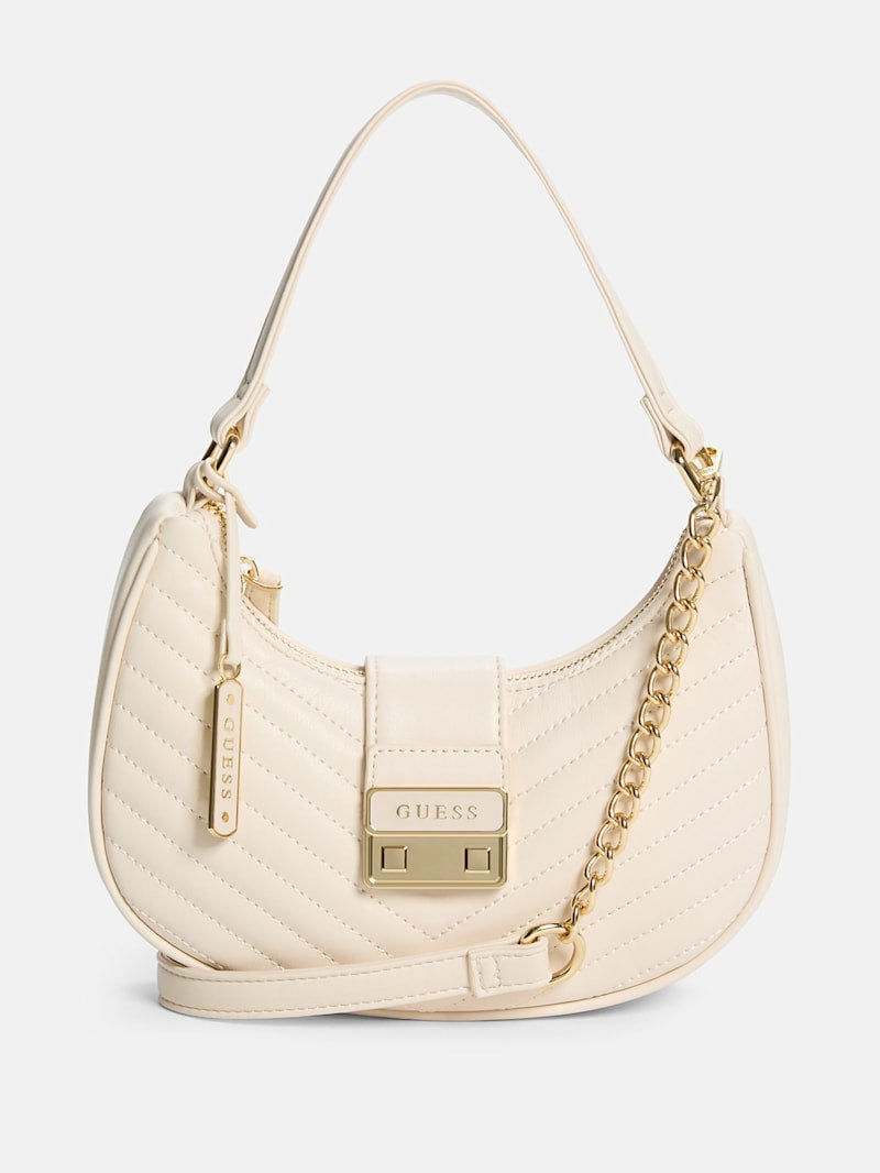 Guess Elise Shoulder Bag White