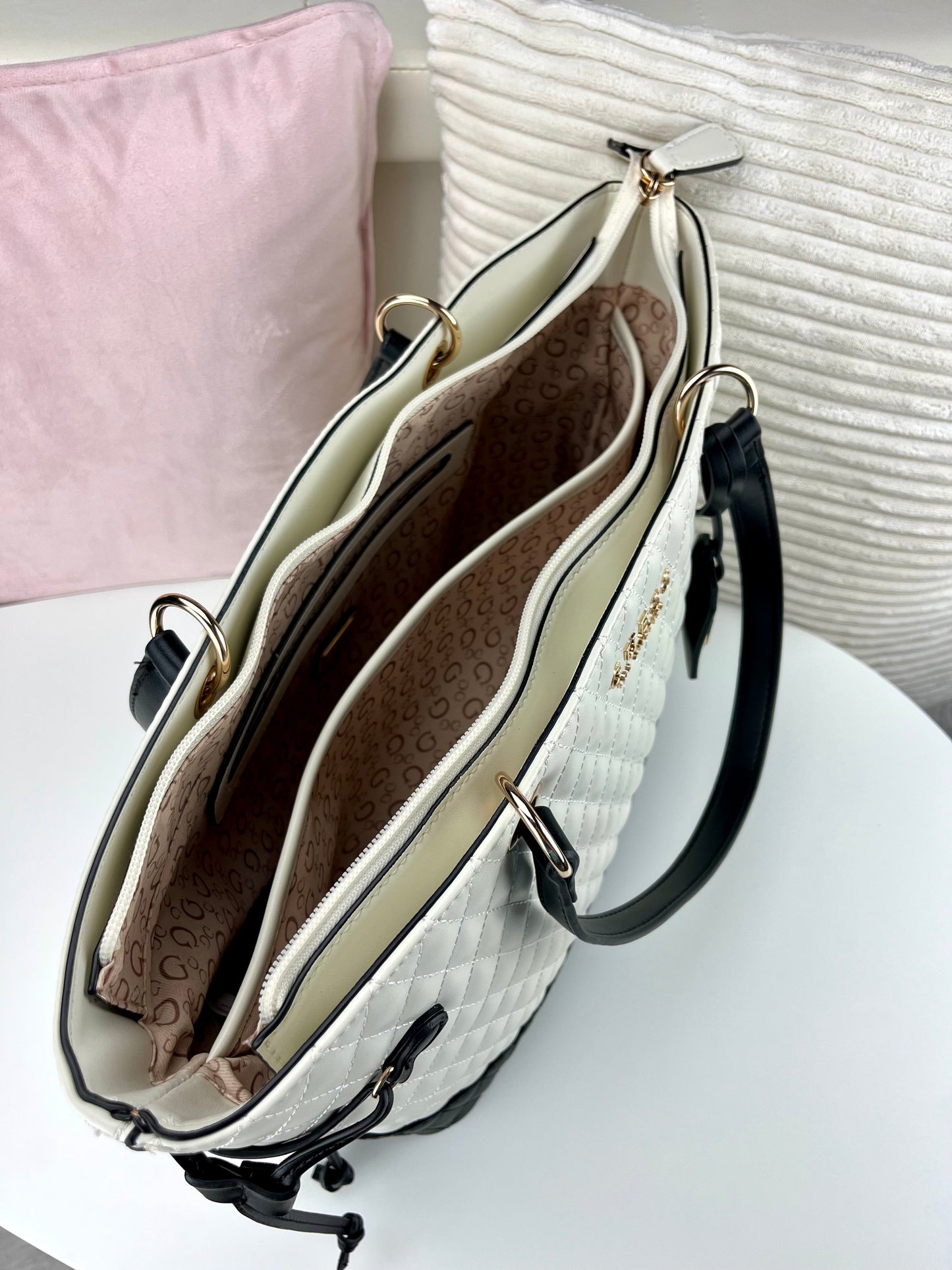 Guess Tote BAG Blanco