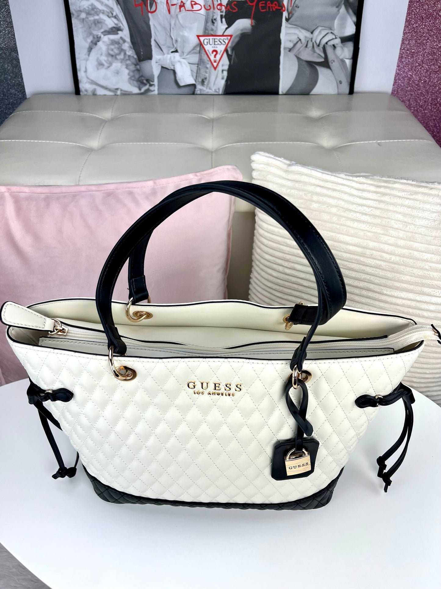 Guess Tote BAG Blanco