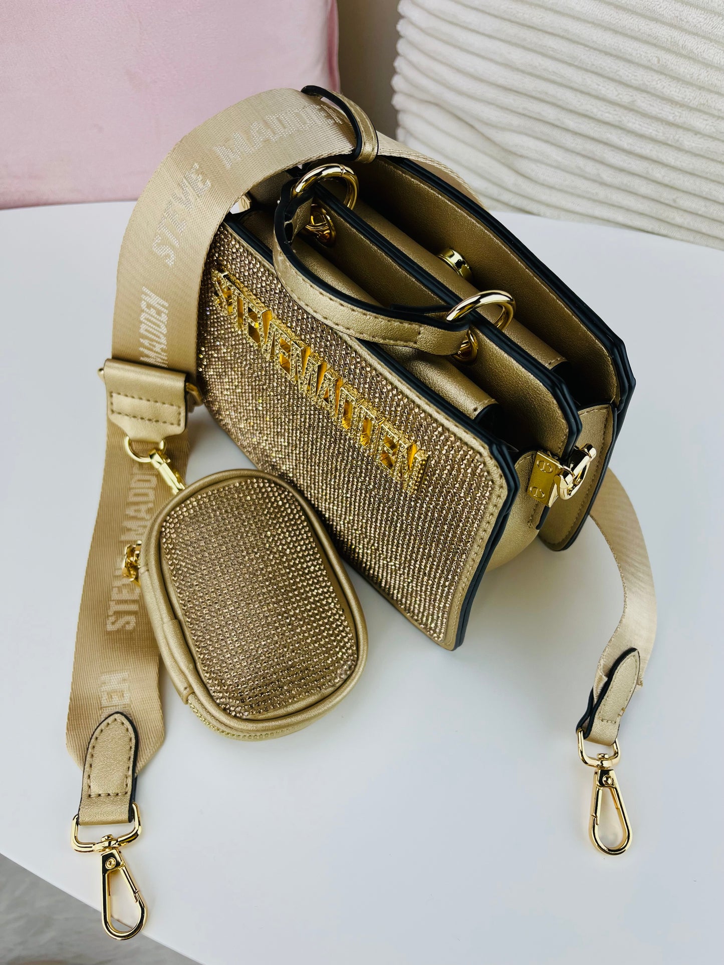 Steve Madden Crossbody GOLD Gritz