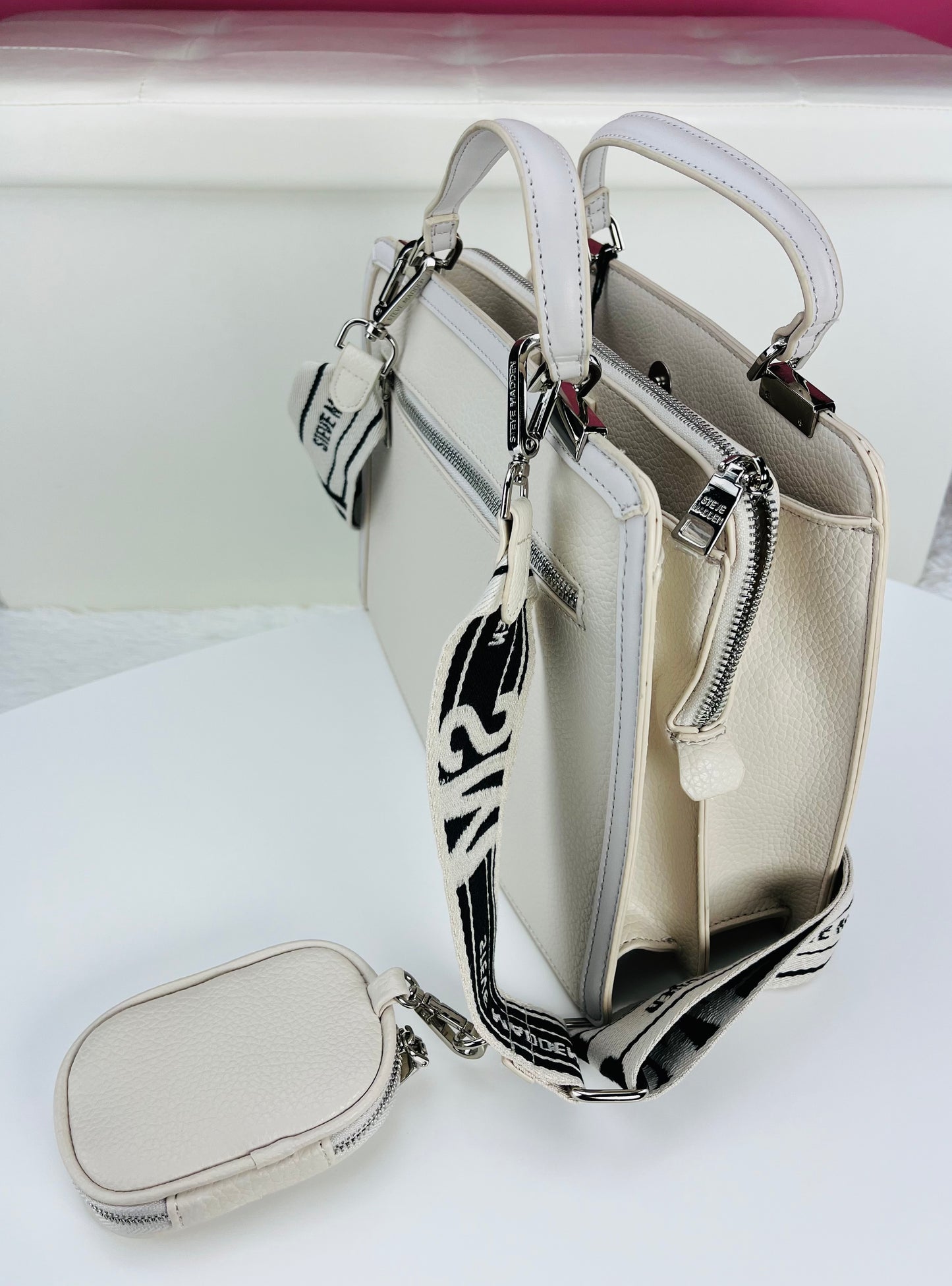 Steve Madden Crossbody White